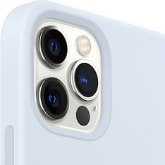 Apple iPhone 12 Pro Max -silikonikuori MagSafella, pilvensininen, kuva 3