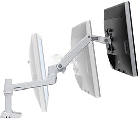 Ergotron LX Desk Monitor Arm -näyttövarsi pöytäkäyttöön, valkoinen, kuva 12