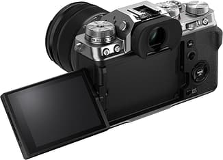 Fujifilm X-T4 -mikrojärjestelmäkameran runko, hopea, kuva 3