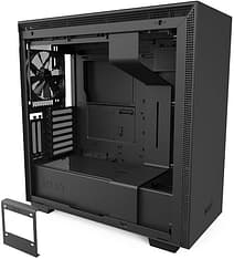 NZXT H710i Compact Mid Tower ATX-kotelo, lasikyljellä, musta, kuva 14
