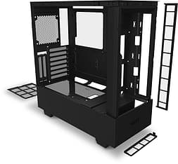NZXT H510 Elite Compact Mid Tower ATX-kotelo, lasikyljellä, musta, kuva 5