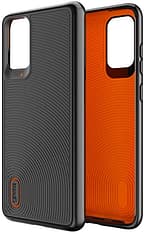 Gear4 D3O Battersea -suojakuori, Galaxy S20+, musta/oranssi, kuva 3