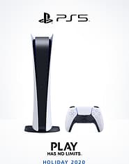 Sony PlayStation 5 - Digital Edition (PS5) -pelikonsoli, kuva 3