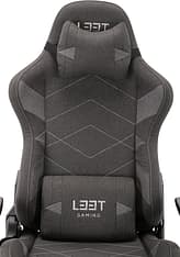 L33T Gaming Elite V4 -pelituoli, tummanharmaa, kuva 9