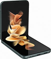 Samsung Galaxy Z Flip3 -Android-puhelin, 128 Gt, Trendy Green
