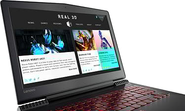 Lenovo Legion Y520 15,6" -pelikannettava, Win 10 64-bit, musta, kuva 3