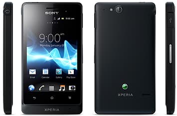 Sony Xperia Go Android-älypuhelin, musta, kuva 2