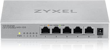 ZyXEL MG-105 2.5G -5-porttinen kytkin, kuva 3