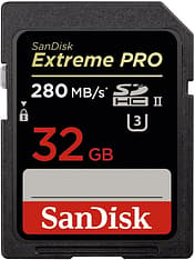 Sandisk Extreme PRO 32GB UHS-II U3 SDHC-muistikortti