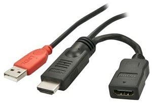 Lindy -HDMI 5V USB-virransyöttäjä
