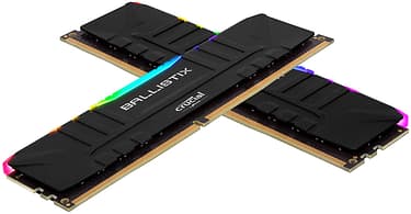 Crucial Ballistix RGB DDR4 3200 MHz 32 Gt -muistimodulipaketti