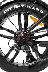 GZR Pedelec Fat-e -sähköpyörä taittuvalla rungolla, 20", kuva 6