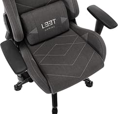 L33T Gaming Elite V4 -pelituoli, tummanharmaa, kuva 17