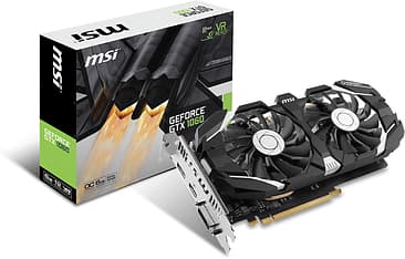 MSI GeForce GTX 1060 6GT OCV1 6144 Mt -näytönohjain PCI-e-väylään