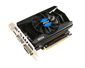 MSI GeForce GTX 750 Ti OC Edition 2048 Mt -näytönohjain PCI-e-väylään, kuva 3