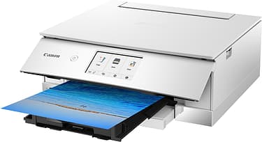 Canon Pixma TS8251 -monitoimitulostin, valkoinen, kuva 9