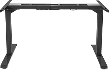 Elfen Ergodesk Pro -sähköpöydän runko, mattamusta