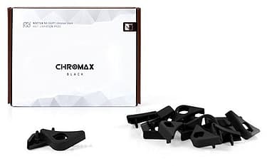 Noctua NA-SAVP1 Chromax Anti Vibrations Pads -vaimenninsarja tuulettimille, musta