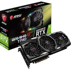 MSI GeForce RTX 2080 Ti GAMING X TRIO 11264 Mt -näytönohjain PCI-e-väylään