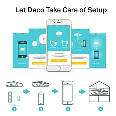 TP-LINK Deco M5 WiFi -Mesh-järjestelmä, 3-pack, kuva 13