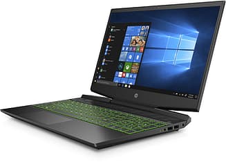 HP Pavilion Gaming Laptop 15-dk0009no 15,6" -kannettava, Win 10, musta