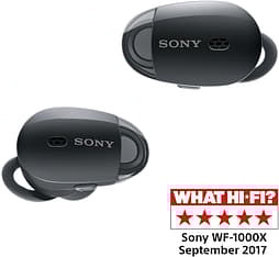 Sony WF-1000X -Bluetooth-vastamelukuulokkeet, musta