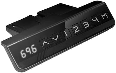 Elfen Ergodesk Pro -sähköpöytä, 140 x 80 cm, musta, kuva 3