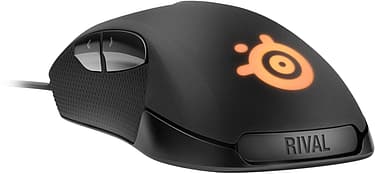 SteelSeries Rival 300 -pelihiiri, musta, kuva 2
