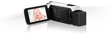 Canon LEGRIA HF R706 -videokamera, valkoinen, kuva 3