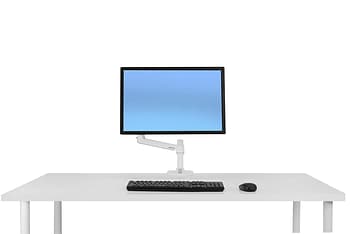 Ergotron LX Desk Monitor Arm -näyttövarsi pöytäkäyttöön, valkoinen, kuva 5