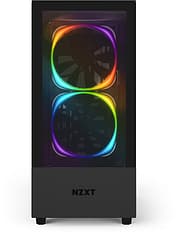 NZXT H510 Elite Compact Mid Tower ATX-kotelo, lasikyljellä, musta, kuva 3