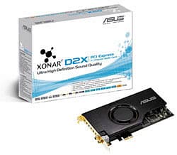 Asus Xonar D2X/XDT 7.1 -äänikortti PCI-Express-väylään