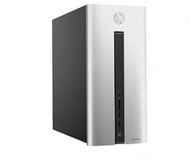 HP Pavilion 550-111no -pöytäkone, Win 10 64-bit, valkoinen, kuva 3