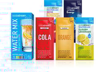 Sodastream variety -virvoitusjuomatiiviste, 5-PACK