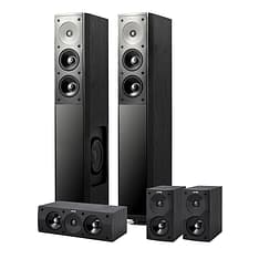 Jamo S 606 HCS 3 5.0 kaiutinsarja, kiiltävä musta