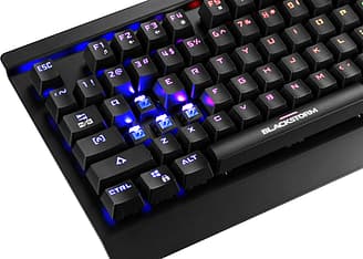 Blackstorm Mech RGB 2016 -pelinäppäimistö, Kailh Blue -kytkimet, moniväriset ledit, kuva 4