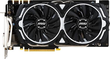 MSI GeForce GTX 1070 ARMOR 8G OC 8192 Mt -näytönohjain PCI-e-väylään, kuva 2