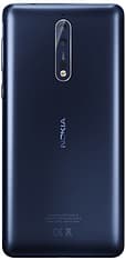 Nokia 8 -Android-puhelin Dual-SIM, 128 Gt, kiillotettu sininen, kuva 4