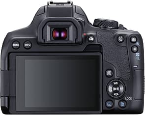 Canon EOS 850D -järjestelmäkamera, musta + 18-55 IS STM, kuva 4