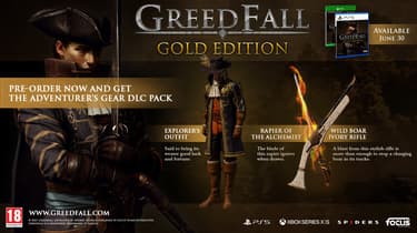 Greedfall Gold Edition Peli Ps5 Roolipelit Pelit Playstation 5 Pelit Ja Viihde Verkkokauppa Com