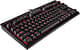 Corsair K63 Compact -pelinäppäimistö, Cherry MX Red –kytkimet, punaiset-ledit
