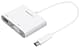 Macally USB-C - VGA & HDMI -adapteri