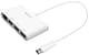 Macally USB-C to USB-A with Ethernet -adapteri