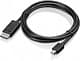 Lenovo Mini-DisplayPort to DisplayPort -adapterikaapeli, 2.0 m