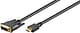 Cablexpert HDMI-DVI-D Single-link -kaapeli, 1,8 m, musta