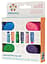 Lifefactory pullonkorkit 4-pack, sininen, violetti, ruohonvihreä ja vadelma