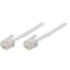 DELTACO puhelinkaapeli RJ11-RJ11 uros/uros 5m, valkoinen