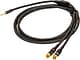 PROEL 3,5mm stereo uros - 2 x RCA uros, 1,5m, musta
