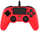 Nacon Wired Compact Controller -peliohjain, punainen, PS4