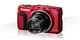 Canon PowerShot SX700 HS digikamera, punainen